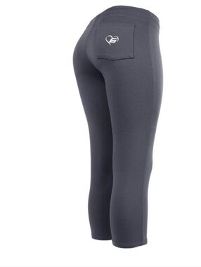 The Gluv Athletique Women's Fastpitch Softball Pull-On Pants Charcoal Gray XS